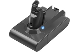 ASUNCELL 4600mAh V6 Batterie de Remplacement Batterie pour Dyson V6 DC62 DC59 DC58 DC61 DC62 DC72 DC74 DC62 Animal V6 SV03 SV04 SV06 SV05 SV07 SV09 967810-23 965874-02 Aspirateur à Main 21.6V 99.36Wh