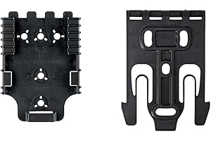 ‎SAFARILAND Safariland Schnellverschluss schaltschrankinternen Plattform Kit 1 männlich und 1 Weiblich Quick Release Kit schwarz