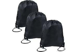 CBMZHF 3-pack vattentäta gymväskor med dragsko, sportryggsäck för utomhusbruk, gym, resor och simning