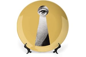 SKYRUG Lina Cavalieri - Piatto decorativo Fornase per il trucco del viso, decorazione da appendere alla parete, con staffa e speciale gancio a molla, stile - 90,4 cm