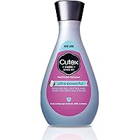 Cutex Ultra-Powerful, Acetone Rimuovi Smalto, Solvente Professionale ad Azione Rapida, per Smalti Resistenti, Gel, Glitter e 