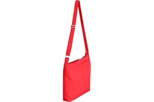 IMFAA Hobo Bag Women Canvas Handbag Crossbody Bag Large Capacity Zipped Shoulder Bag Ladies Large Cotton Tote Handbag Girls Shopping Bag for Travel Daily Use