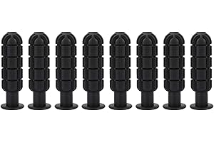 Cerlingwee Maniglia da Calcio, Maniglia da Calcio Balilla, Parti di biliardino Maniglie ottagonali Manopole per Gli Amanti del biliardino Bambini Parte di Calcio all'aperto