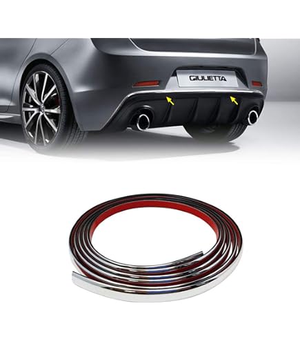 Red Adhesive Profile for Dam Front Bumper Alfa Giulietta 11 mm x