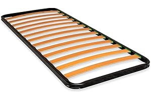 Bed Store SISTEMI RIPOSO Rete 80X190 cm Da Appoggio Senza Piedi A Doghe Strette Singola Ortopedica Da Incasso Per Letto Cameretta