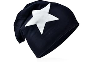 Miobo Jersey Slouch Beanie Cappello Lungo Unisex Stella Cotone Bambino Bambini Donna Uomo