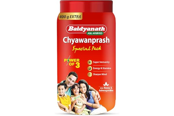 Baidyanath Chyawanprash Special - 2 kg With 10% Extra Free Immunity Booster Enhances Strength & Stamina Made with 52 ingredients