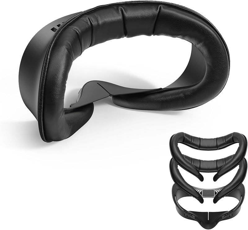 KIWI design V4 Face Cover,2 Facial Interface Pad Kompatibel mit Meta Quest 3S, Nicht Kompatibel mit Meta Quest 3