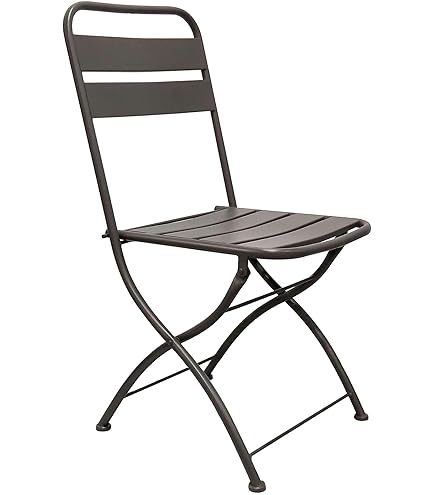 Sedia Pieghevole Emu Arc En Ciel - Ferro Antico, Per Esterni, Made In Italy - 42.5x43x81cm - Foto 5