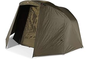 JRC Defender Peak Bivvy 225x140x270 cm Surtoile 1 Man Tente de Pêche Bivouac Parapluie Bivvy Abri Carpe