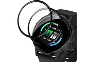 Carantee 2 Stück Schutzfolie für Panzerglas für Garmin Venu 4 (45mm) Folie, Ultradünn Displayschutzfolie, 9H Härte Bläschenfrei Transparent Schutzglas für Garmin Venu 4 (45mm)