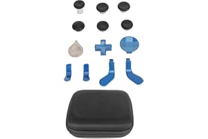 Metal Thumb Sticks One Series 2 Controller, 13 in 1 Replacement Kit for Magnetic Buttons Includes Metal Mod 6 Joystick, 4 Paddles, 2 D-Pads, 1