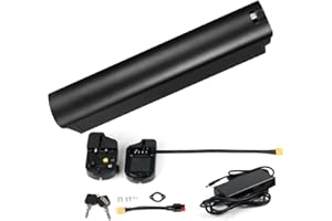 EIFDUHP 36V 15Ah Electric Bike Battery with 25A BMS & Charger for 500W 350W 250W Motor, Ebike Removable Lithium Battery Professional Stable