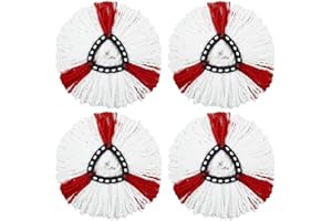 LCXCXY 4 Pièces Têtes de Rechange pour Veleda Serpiere, pour Vileda Recharge Serpillère de Remplacement en Microfibres, Compatible pour Vileda Turbo 2en1 Mop, pour Vileda Serpillière Pièces de Rechange