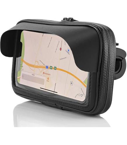 BikeTek Wasserdicht Motorrad Motorrad GPS Navi Halter Tasche