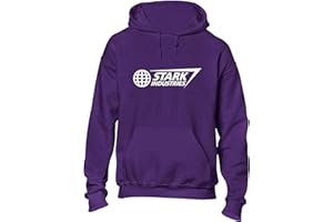 Crown Designs Stark Industries Super Hero Movie & Comic Book Fan Gift Unisex Hoodies for Men, Women & Teenagers