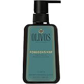Olivos Poseidon Mist | Bergamot Scented Liquid Hand Soap &ndash; 100% Natural Olive Oil, Intensive Moisturizer and Purifier (500 ml) (1X5