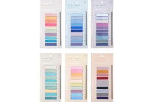 CICILIAYA 1200 Stücke Datei Index Tabs Repositionierbare Tabs Klebrig Beschreibbare Flaggen zum Beschriften und Organisieren von Dokumenten, Papieren, Einreichung, Buch, Ordner Sticky Notes (Color-E)