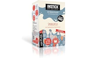 INSTICK JUST ADD WATER INSTICK napój rozpuszczalny, bez cukru, o smaku ciastek Spekulatius, opakowanie 12 szt., na 12 x 0,5 l, proszek do napojów, wegański, niskokaloryczny, z witaminą C, aromatyzowany