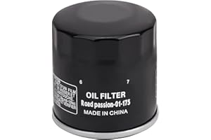 Road Passion 175 Filtro de aceite HF175 62700045 2521421 Compatible con Harley XG500 NAA Street/XG750 NBB Street 2015-2020 / XG750 Street Rod 2018-2020 / Indian Challenger 2020-2024 / Chief 2022-2024