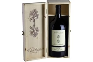 Lo Zoccolaio Langhe Rosso DOC Baccanera Vino Rosso e Cassa Legno Jeroboam, 3000 ml