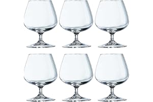 Arcoroc CAJA 6 COPAS COÑAC VIDRIO