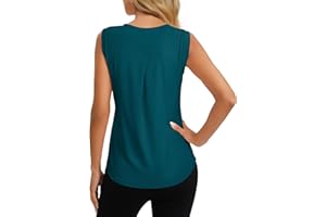 Dawnrole Top Deportivo sin Mangas para Mujer Tennis Fitness Shirt Top Deportivo de Yoga Ligero para Mujer