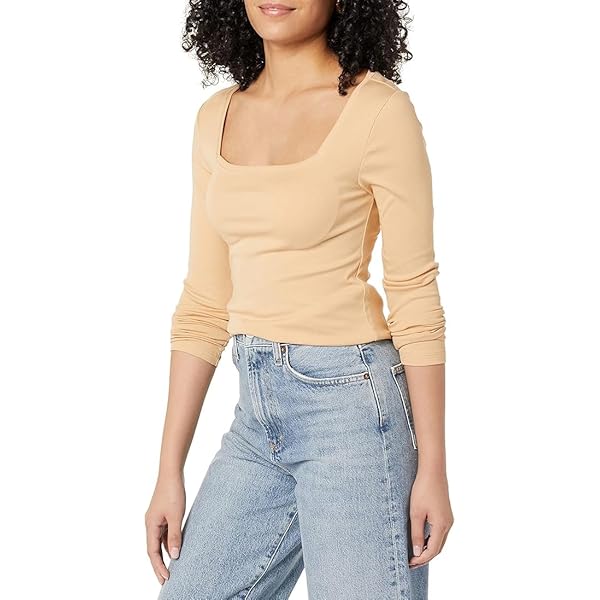 SHEIN PETE Maglietta da donna a maniche lunghe con spalle scoperte, aderente, casual, adatta per le vacanze | SHEIN ALIA