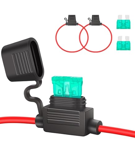 6 Pack Inline Zekering Holde (12 AWG