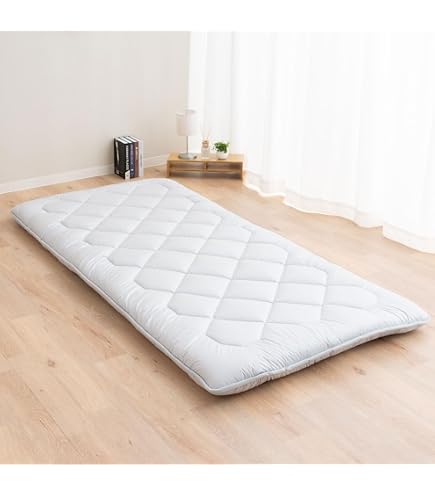 MSM Matratzen-Topper Aus Milch-Kaschmir – Falbar, 10 Cm Dick, 120x200 Cm, Für Boden, Camping Oder Gäste