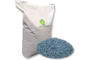 Agrarshop Blaudünger Universal 25 kg Blau Korn Rasendünger Gartendünger Blumen