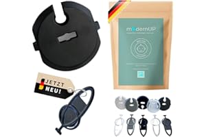 "NEU" Kindersicherung Steckdose Anthrazit - ohne Kleben, mit Schlüssel, steckbar, passend für alle Steckdosen – Steckdosensicherung, Kinderschutz, Baby Sicherheit, Steckdosenschutz von modernUP