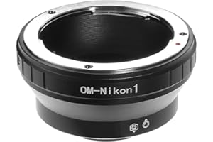 FOTGA Adattatori convertitori Anello Adattatore attacco obiettivo Per Olympus OM-Montare Lente a Nikon 1 J1 J2 J3 V1 V2 V3 Fotocamere mirrorless Dslr
