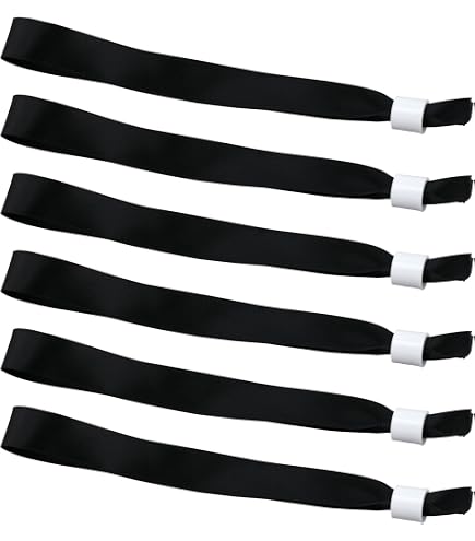 Lot De 50 Bracelets En Tissu Vert Avec Fermoirs - Bracelets Jetables Pour Fêtes Et Événements