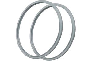 TRUEIN 22 cm Guarnizione per pentola a Pressione in Silicone, 2pezzi Anelli di Tenuta pentole O-Ring Pentola a Pressione, Accessori di Ricambio in Gomma per Silit, WMF, Fissler