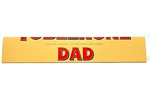 Toblerone Bar Personalised Message For Dad - Toblerone Bar DAD, 100g Boxed Treatz