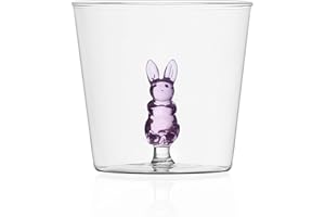 Ichendorf Milano 0.09352375 Tumbler Coniglio Rosa Collezione Animal Farm