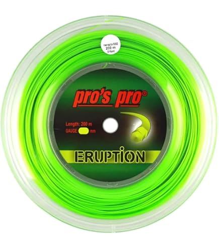 Gamma Sports IO 17 G Tennis Saite – 660‘ Rolle, Schwarz, Für Power, Spin & Kontrolle