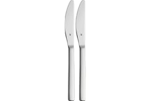 WMF Nuova Juego 2 Cuchillos para Fruta, Acero Inoxidable Pulido, 19.4 x 3.6 x 2.2 cm