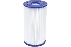 BESTWAY 58095 - Filtro de Agua Tipo IV para Depuradora de Cartucho 9.463 litros/hora Fácil de Limpiar, Colocar y Reemplazar Para Bombas de Filtrado de 110-120V/220-240V