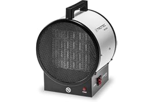 TROTEC TDS 20 M Nagrzewnica ceramiczna 2 stopnie grzania 1,5 kW i 3 kW energooszczędna i przenośna z zabezpieczeniem przed przegrzaniem