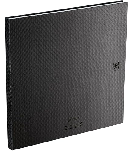 Agenda Oxford Teacher 2025-2026 Semainier Spiralé Gris 21x29,7cm - Organisation Professeur