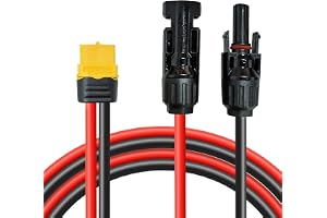Solcellsladdningskabel, solkabel 0,6 m/3 m, solkontakt till XT60-kontakt, solpanel, adapterkabel, för EF DELTA 2 och River Pr