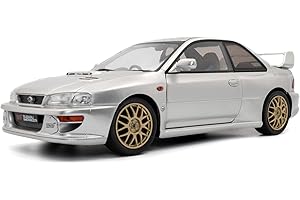 SOLIDO 1:18 Subaru Impreza 22B Silver 1998