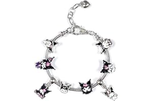 Elie&Eason Kuromi Bracelet for Girls, Kuromi Jewellery Kuromi Gift Kuromi Cute Bracelets Kuromi Bracelet for Girls Women