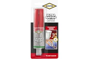 UHU Bostik Ultrarapido Mixer, colla bicomponente ultra veloce e ultra resistente blister 24ml