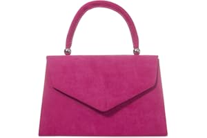 fi9® Retro Suede Tote Style Wedding Ladies Party Prom Evening Clutch Hand Bag Purse