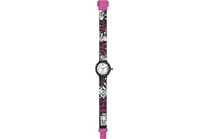 HIP HOP, Collezione Kids Fun, Orologio Bambina Unicorn, con Cinturino in Silicone Intercambiabile, Pratica Chiusura, Cassa 28 mm, Movimento al Quarzo, Resistente all'Acqua, Lunghezza Regolabile