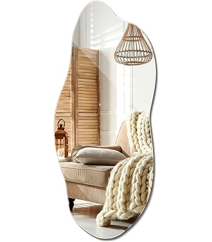 Miroir De Jardin | Miroir Décoratif Noir 90x45 Cm Fer Pour Utilisation Exterieure Cfw977259 93361211