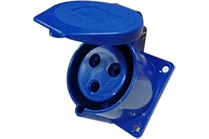 ELECBEE IEC60309 Socket femelle 16A 3pin 220V-250V 2P-E IP44 CEE Industrial Receptacle